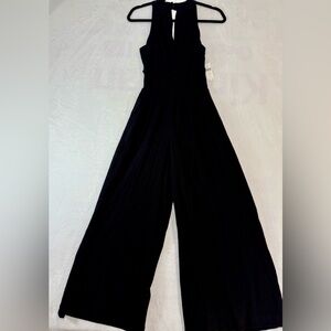 NWT Anthropologie Black Crepe Jumpsuit Size XS $160-Read Listing